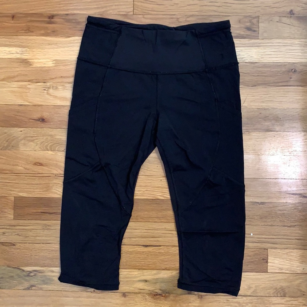 Lululemon Fast snd Free Cropped Leggings 8